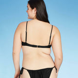 Xhilaration Women's Shirred Underwire Bikini Top