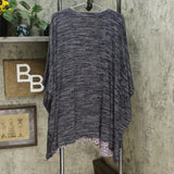 LOGO by Lori Goldstein Women's Plus Size Striated Sweater Shrug & Tank Twinset