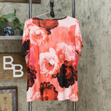 DG2 by Diane Gilman Women's Short Sleeve Printed T-Shirt