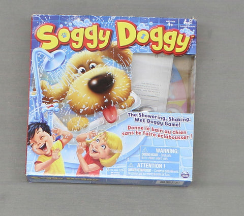 Soggy Doggy Board Game For Kids With Interactive Dog Toy