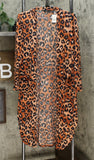 G by Giuliana Women's Petite Printed Slub Hacci Knit Duster Cardigan