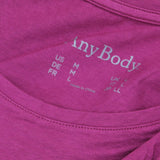 AnyBody Women's Cozy Knit Pleated Lace Pajama Set