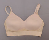 Rhonda Shear Women's Plus Size Mesh Back Detail Molded Cup Bra