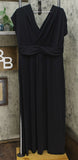IMAN Women's Plus Size Boho Chic Jersey Knit Maxi Dress With Head Wrap
