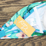 Kona Sol Women's Bandeau Bikini Top Multicolor Small