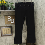 DG2 by Diane Gilman Classic Stretch Boot Cut Jeans Black 16