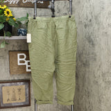 A New Day Women's High Rise Ankle Length Linen Taper Pants