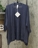 MarlaWynne WynneLayers Women's Unconstructed Open Front Knit Cardigan