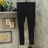 Felina Women's 2 Pack Wide Waistband Sueded Lightweight Leggings Black XL