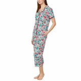 Jane and Bleecker Women's Knit Capri Pajama Set