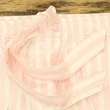 Victoria's Secret Womens Striped Cotton Pajama Shorts Top Set