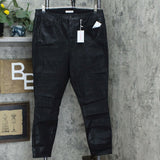 Good American Women's Good Legs Coated Ankle Skinny Jeans