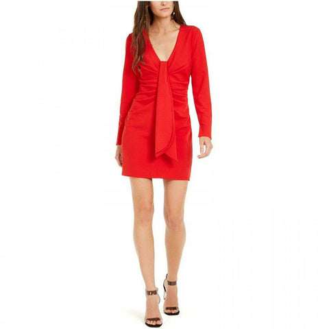 INC International Concepts Women's Drape Front Sheath Dress