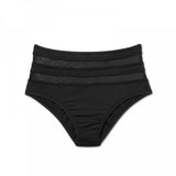 Shade & Shore Women's Mesh Inset High Waist Bikini Bottom