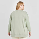 Ava & Viv Women's Plus Size Modal Blend Pullover Sweatshirt