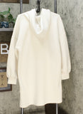 Wild Fable Women's Long Sleeve Hooded Sherpa Sweater Dress