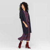 A New Day Women's Long Sleeve Ribbed Cuff Open Layer Sweater Cardigan