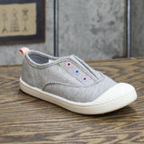 Cat & Jack Toddler Rory Rainbow Print Slip-On Apparel Sneakers Gray 12