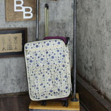 Samantha Brown NWT 26 Inch Lightweight Expandable Spinner Suitcase Purple