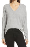 Everleigh Womens Rib V-Neck Top
