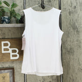 Nina Leonard Women's Coconut Button Bolero Sweater With Tank Top