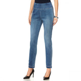 DG2 by Diane Gilman Women's Petite Tapered Comfort Stretch Jeggings