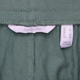 AnyBody Women's Cozy Knit Ribbed Jogger Pants Duck Green Small