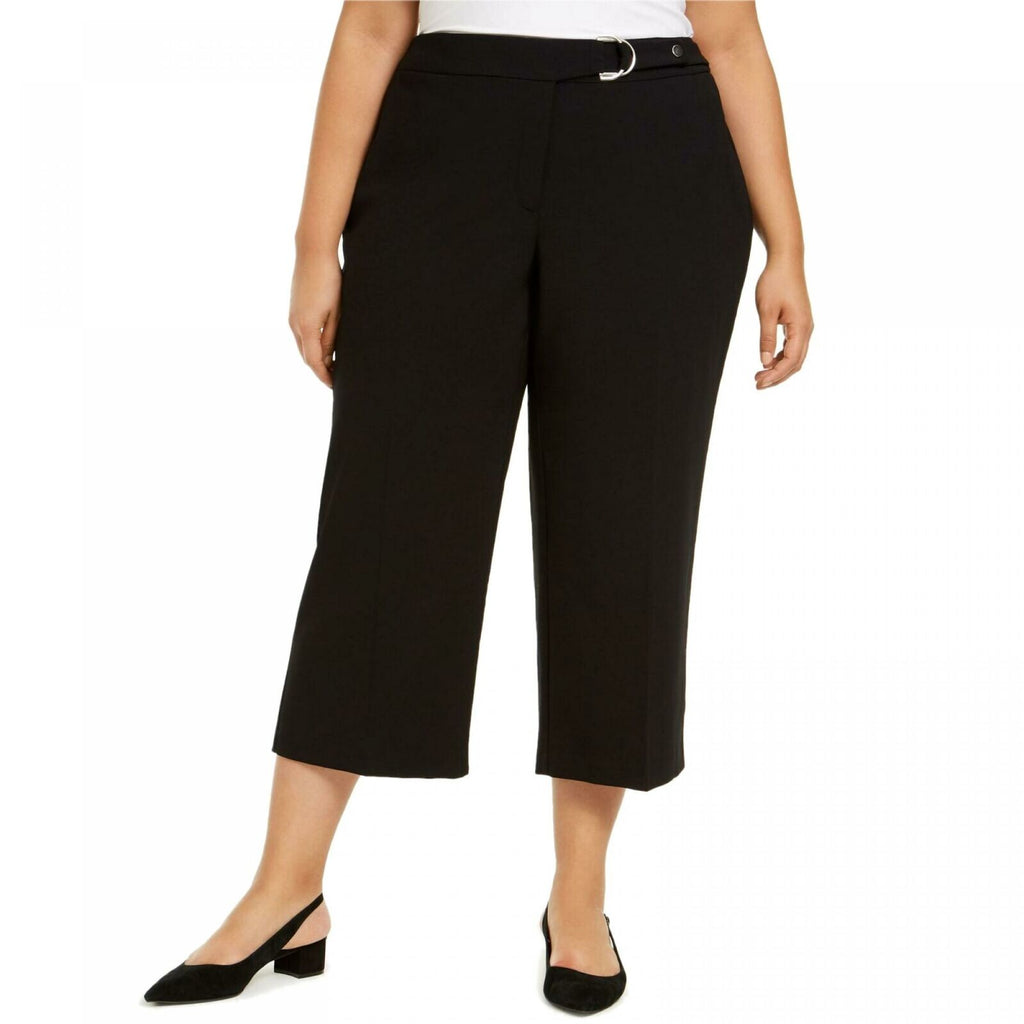Buy the Alfani Tummy Control Short Women's Gray Pants Size 14S - NWT