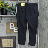 All in Motion Mid-Rise Stretch Woven Tapered Leg Capri Leggings 21" Black XS