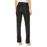 Charter Club Women's Short Denim Pinstriped Trousers