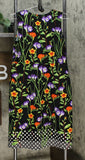 NWT Slinky Brand Women's Sleeveless Fit & Flare Dress. 667449 Small Medium