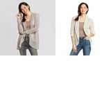 Knox Rose Women's Long Sleeve Layering Sweater Cardigan