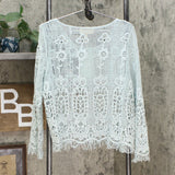 LaBellum by Hillary Scott Women's Crochet Top And Cami