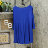 Nina Leonard Women's Pleated Back Tunic Top