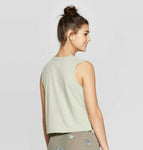 Grayson/Threads Women's Plant Based Graphic Tank Top Pajama Shirt