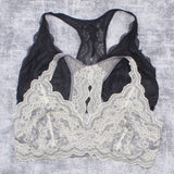 New Felina Women's 2 Pack Lace Bralettes With Modal Lining. 1247995 Large