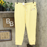 Peace Love World Women's Fleece Knit Pants With Drawstring