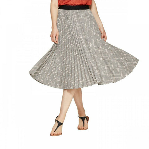 A New Day Women's Relaxed Fit High-Rise Midi Skirt