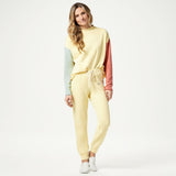 Peace Love World Women's Fleece Knit Pants With Drawstring