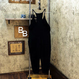 Wild Fable Women's Stretch Sleeveless V Neck Jumpsuit Black XS