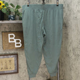 AnyBody Women's Cozy Knit Side Ribbed Jogger Pants