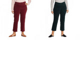 Ava & Viv Women's Plus Size Slim Straight Fit Corduroy Pants