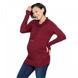 Isabel Maternity by Ingrid & Isabel Lightweight French Terry Cowl Neck Sweatshirt