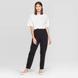 Prologue Women's Mid-Rise Straight Leg Knit Jogger Pants