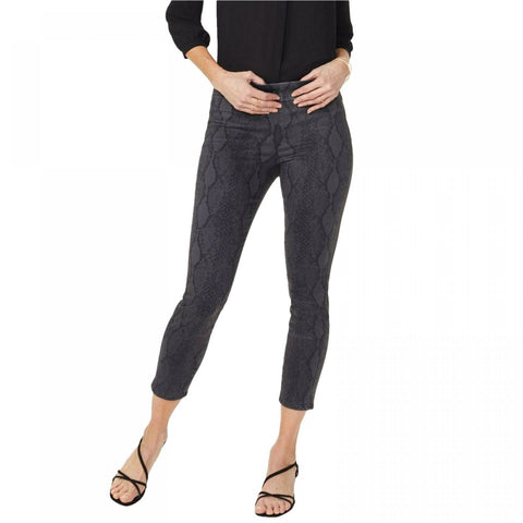 NYDJ Plus Size Alina Printed Pull-On Skinny Ankle Jeans