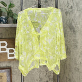 Nina Leonard Women's Coconut Button Bolero Sweater With Tank Top