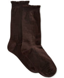 HUE Women's Solid Femme Top Sock. U14708