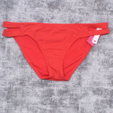 Xhilaration Women's Ribbed Strappy Hipster Bikini Bottom