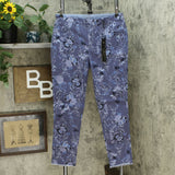 DG2 by Diane Gilman Women's Reversible Twill Pull On Skinny Jeans