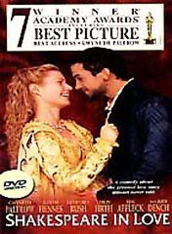 Shakespeare in Love (DVD, 1999)